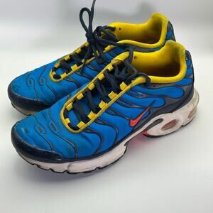 Nike Air Max Plus TN Sneakers C15676-400 Boys 6Y Active Bright